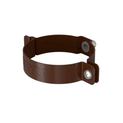 BRYZA STAL Obejma rury spustowej 100 mm - BRĄZ